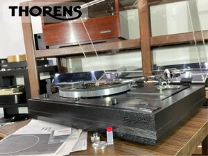 レコードプレーヤー THORENS TD520 SME 3012-R 搭載 オートリフト SMEシェル/サブウエイト/新品ゴムベルト等付属 Audio Station