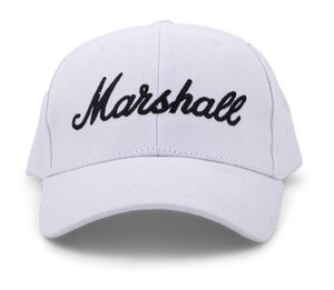 ★Marshall Baseball White/Black [フリーサイズ] ベースボール キャップ マーシャル★新品送料込