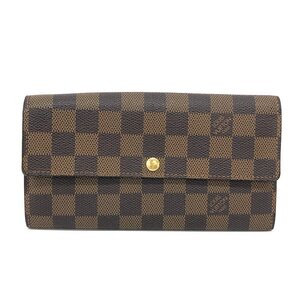 LOUIS VUITTON ルイヴィトン ダミエポルトモネ・クレディ N61724 CA5018【DAATA035】