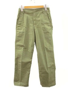 ピルグリムサーフ+サプライ Pilgrim Surf+Supply 23AW Paola Work Pants パオラ ワークパンツ コットンパンツ オリーブ 1 レディース