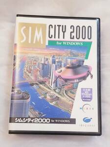 ★SIM CITY 2000 for Windows シムシティ imagineer 3.5"2DD 4枚組