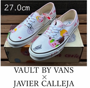 ◆モデル出品◆新品 27.0cm バンズ ヴォルト×ハビア・カジェハ 完売コラボスニーカー VAULT BY VANS ×JAVIER CALLEJA オーセンティックLX