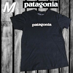★送料無料★Patagonia/パタゴニア/Mサイズ/Tシャツ/ブラック/黒