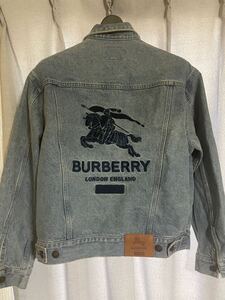 Supreme Burberry Denim Trucker Jacketシュプリーム×バーバリーデニムジャケットサイズS