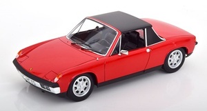 ノレブ　1/18　VW/ポルシェ・914 1.7　red/black　1972　屋根着脱