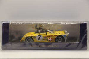 スパークモデル 1/43 ローラ T280 1972 ルマン24H #7 H.d.Fierlant/G.ラルース/J.ボニエ/M.カブラル/J.d.バグラチオン S9434 //66