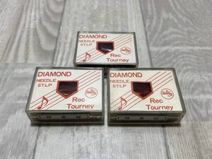 ☆ REC TOURNEY レク・ターニー DIAMOND レコード針 ビクター 3個セット DT-Z5S 【 未使用/ 未開封/ 現状品 】 （PN-4K44） ☆