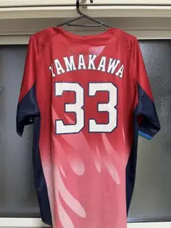 ライオンズ YAMAKAWA 33 ユニフォーム　山川穂高　炎獅子