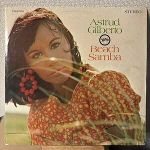 Astrud Gilberto Beach Samba レコード LP アナログ アストラッド・ジルベルト marcos valle マルコス・ヴァーリ ron carter