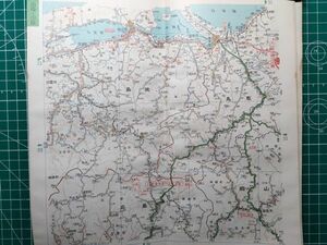 lr古本【地図帳】※難あり 中部近畿中国 道路地図 昭和41年[市街図入 国鉄篠山線 倉吉線 法勝寺電鉄 一畑電鉄立久恵線 江若鉄道 尾小屋鉄道