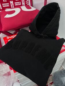 ⑦☆希少☆超激レア☆Supreme Chenille Arc Logo Hooded Sweatshirt シェニール アーチロゴ パーカー 極少限定 入手困難