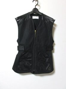 21AW 定価60500円 mame kurogouchi マメクロゴウチ FIELD CHINO VEST ベスト 黒 2