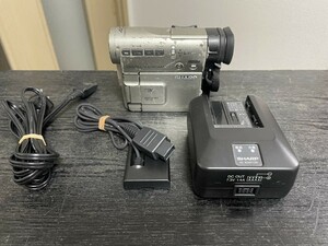 ダビング★SHRAP VL-PD3 MiniDV 液晶ビューカムデジタルビデオカメラ 240916