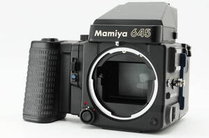 マミヤ Mamiya 645 Super Film Camera Body AE Finder 120 Back ワインダーグリップ　120フィルムバック　中判カメラ