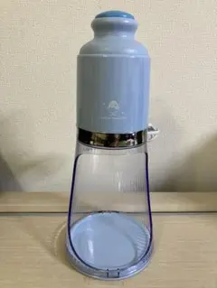 ゼピール　電動かき氷器　スノーブルー