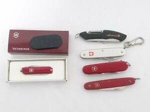 【USED品】VICTORINOX ビクトリノックス他 マルチツール 計5点/Lafuma ラフマ/アーミーナイフ/ソルジャーナイフ/アウトドア用品/6-ZYC31