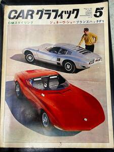 ◆◆◆ CAR グラフィック 1967年 5月号 GMスタイリング ジュネーヴ・ショー ブランズハッチS1 古書 ◆◆◆