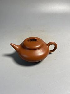 旧家蔵出 清朝期 陶磁器 朱泥 昌記 紫泥 急須 時代物 茶壷 煎茶道具 孟臣 中国宜興 紫砂 白泥 唐物 中国美術