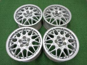 ★BBS★ VWフォルクスワーゲン純正オプション 15×6.5J +43 5H-100 4本 ゴルフ3 