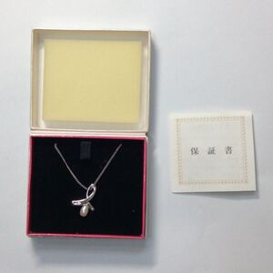 【中古アクセサリー】田崎真珠 TASAKI 約3.6g 約39.5cm SILVER 真珠 パール ネックレス 刻印有