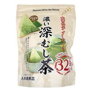 赤堀商店 大きなティーバッグ濃い深むし茶宇治抹茶入り 7g×32袋入 ×2袋