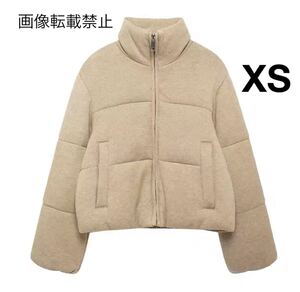 vintage ヴィンテージ レトロ ダウンコート アウター XSサイズ レディース★ZARA 好きな方に★2024 A/W 秋冬新作 新品未使用★