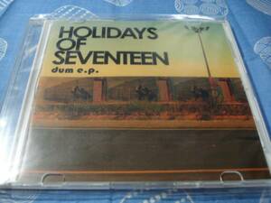 12　新品　dum e.p. holiday of seventeen