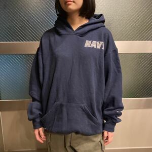 USA製 米軍 SOFFE usnavy USN Hoodie Sweat parkerソフィー アメリカ 海軍 ミリタリー パーカー スウェット ネイビー US Army M両面プリ