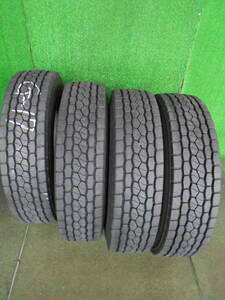 G-17 225/80R17.5 123/122L BS M800 ミックス バリ山 4本set