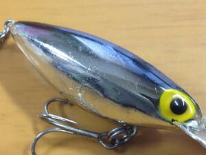 ★STORM★　ストーム　ホッテントット　1/4oz　メタリックシルバーブラック　印字　※塗装のヒビ割れや剥げあり　#18-509