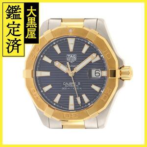 TAG HEUER　アクアレーサー　WBD2120.BB0930　GP/SS　オートマチック　ブルー文字盤【430】2148103614576