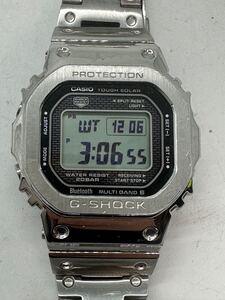 ◎ CASIO G-SHOCK カシオ ジーショック GMW-B5000D-1JF FULL METAL フルメタル 電波ソーラー 20気圧防水 腕時計 Bluetooth搭載　稼働品