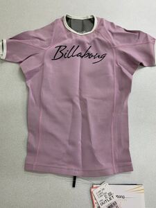 ★BILLABONG★ビラボン★サーフィン★タッパー　半袖★M★新品★パープル★