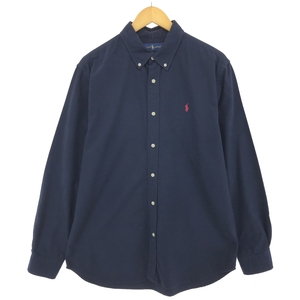 古着 ラルフローレン Ralph Lauren 長袖 ボタンダウンシャツ メンズXL相当 /eaa487596