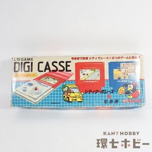 2QN90◆当時物 バンダイ デジカセAセット シティターボレース/宅急便 LSIゲーム 動作OK/昭和レトロ LCD ゲームウォッチ GAME&WATCH 送:-/60