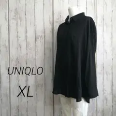 UNIQLO ユニクロ レディース レーヨン エアリー 長袖ブラウス XL 40