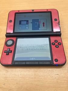 【c407】美品 ニンテンドー3DSLL 本体 レッド/ブラック 任天堂 SPR-001 初期化/動作確認済 3DS LL Nintendo