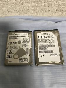 ジャンク扱い 2.5インチHDD 500GB 40GB セット 計540GB