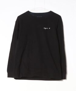 「agnes b.」 長袖カットソー SMALL ブラック レディース