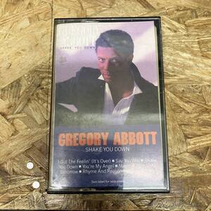 シPOPS,ROCK GREGORY ABBOTT - SHAKE YOU DOWN 名作! TAPE 中古品