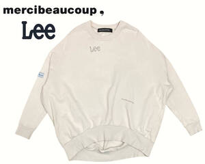 Lee x mercibeaucoup, リー メルシーボークー コラボ スウェット プルオーバー トップス