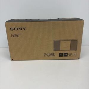 未開封品 ソニー ZS-E30 ホワイト パーソナルオーディオシステム SONY ラジオ 1円 売り切り