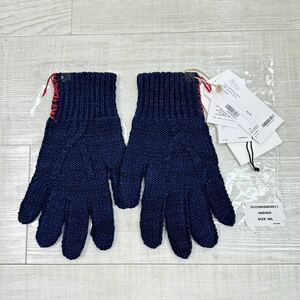 23aw 2023 新品 visvim ビズビム ヴィズヴィム ICT KNIT GLOVE ( N.D. ) ニット グローブ 手袋 INDIGO インディゴ サイズ ML 0223903003015