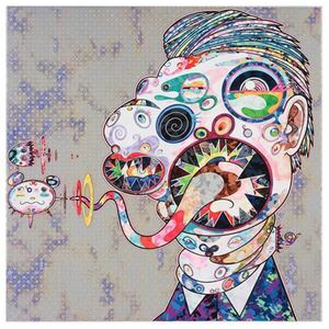  村上隆 ポスター 【Homage to Francis Bacon (Study for Head of Isabel Rawsthorne and George Dyer)B】 Takashi Murakami / Edition 300