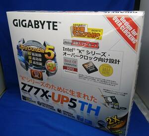 【4点セット】「CPU:Core i7 3770K」+「マザー:GIGABYTE Z77X-UP5TH」+「CPUクーラー:リテール」+「メモリ:2GB」ジャンク