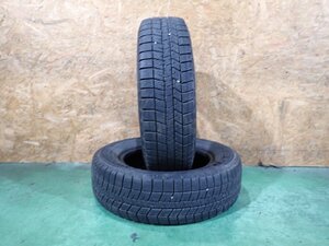 RK5813【送料無料175/70R14】2本 ダンロップ ウィンターマックス WM03 中古スタッドレス ヤリス ヴィッツ フィット ≪即決≫