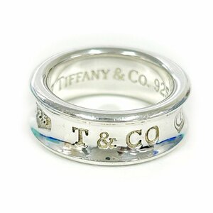 【1円スタート】【箱付き】TIFFANY & Co. ティファニー シルバー ナロー 1837 7.0g 925刻印 指輪 リング 337695