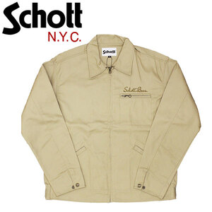 Schott (ショット) 3952005(旧品番3112055) TC WORK JACKET ワークジャケット 53(180)KHAKI L