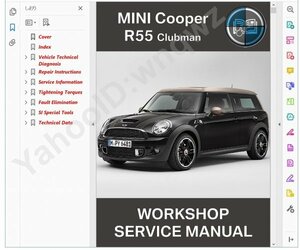 ミニクーパー MINI R55 ミニ クラブマン John Cooper Works JCW ( 配線図は別途 ) その他 クーパー S SD one D も選択可能