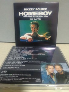 ☆ERIC CLAPTON☆HOMEBOY THE ORIGINAL SOUNDTRACK【国内盤帯付】エリック・クラプトン　ミッキー・ローク主演映画 サウンドトラック CD